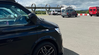 The Falkirk Wheel Overnight Parking, Scotland